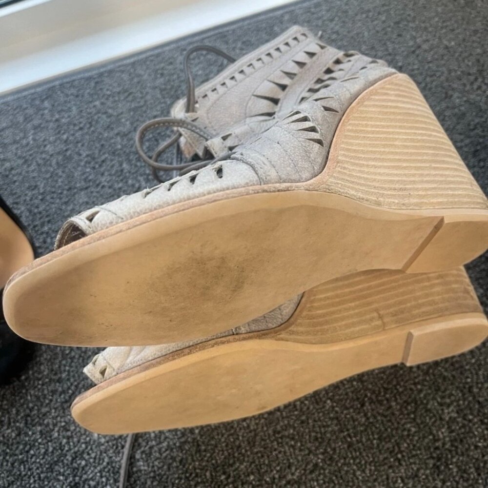 Jeffrey Campbell Open Toe Boots Size 8 - 2 Pairs - image 2